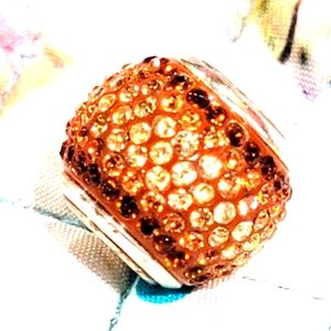 RETIRED BRIGHTON X- LARGE CUPID'S KISS SUPER BEAD/SPACER NWOT